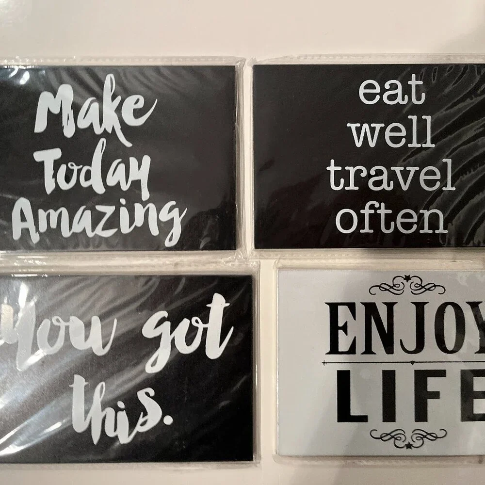 Inspirational Wooden‎ Postcards (So Much Fun!) (Set of 4) (p/s)